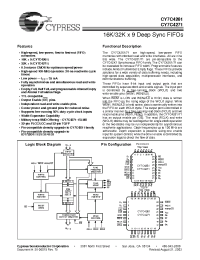 Datasheet CY7C4261-10AC manufacturer Cypress