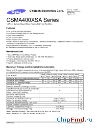 Datasheet CSMA4003XSA manufacturer Cystech