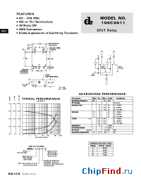 Datasheet 100C0611-12-J2-R manufacturer DAICO