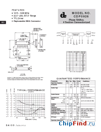 Datasheet CDP0926 manufacturer DAICO