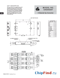 Datasheet CHD09297 manufacturer DAICO