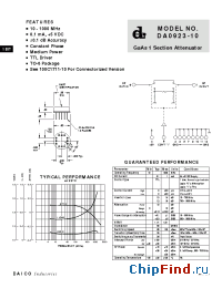 Datasheet DA0923-10 manufacturer DAICO