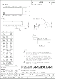 Datasheet 56-G4009-032 manufacturer Dallas