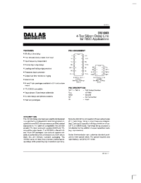 Datasheet DS1003-25 manufacturer Dallas