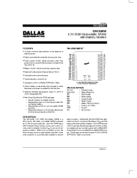 Datasheet DS1330W manufacturer Dallas