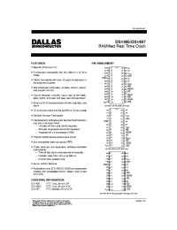 Datasheet DS1495S manufacturer Dallas