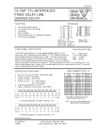 Datasheet DDU7F-300A2 manufacturer Data Delay