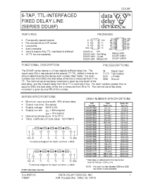 Datasheet DDU8F-5012B1 manufacturer Data Delay