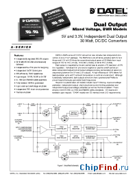 Datasheet BWR-5/3.330W manufacturer Datel