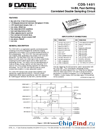 Datasheet CDS-1401MM manufacturer Datel