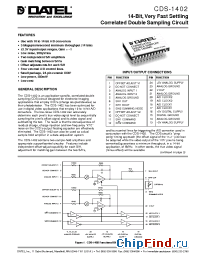 Datasheet CDS-1402 manufacturer Datel