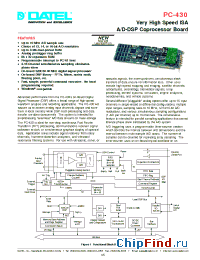 Datasheet PC-430J manufacturer Datel