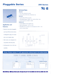Datasheet 299-1-501-003-1000 manufacturer DB Lectro