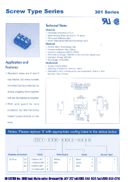 Datasheet 301-02A-1602-00100 manufacturer DB Lectro