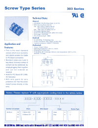 Datasheet 303-021-1002-0000 manufacturer DB Lectro
