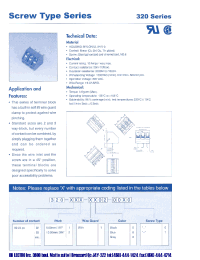 Datasheet 320-021-1802-0000 manufacturer DB Lectro