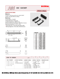 Datasheet A0106ASA1 manufacturer DB Lectro