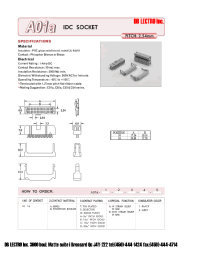 Datasheet A01A10BSB1 manufacturer DB Lectro