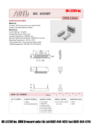 Datasheet A01BBCD1 manufacturer DB Lectro