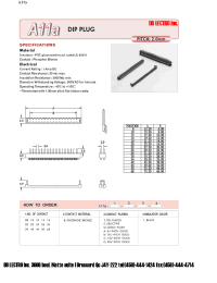 Datasheet A11A10BT1 manufacturer DB Lectro