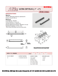 Datasheet A29A40BS3 manufacturer DB Lectro