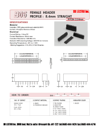 Datasheet B0612BS1 manufacturer DB Lectro