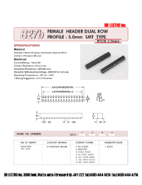 Datasheet B27B22BA1 manufacturer DB Lectro