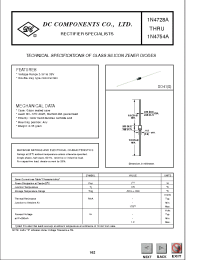 Datasheet 1N4728A manufacturer DCCOM