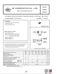 Datasheet US1A manufacturer DCCOM