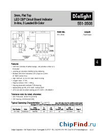 Datasheet 3TD-9664 manufacturer Dialight