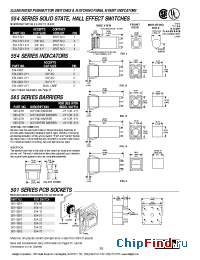 Datasheet 501-1001 manufacturer Dialight