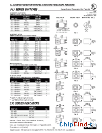 Datasheet 513-1701-604 manufacturer Dialight
