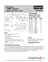 Datasheet 515-1010 manufacturer Dialight