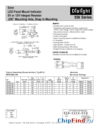 Datasheet 559-0202-003 manufacturer Dialight