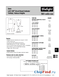 Datasheet 561-2201-070 manufacturer Dialight