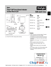 Datasheet 595-2101-013 manufacturer Dialight