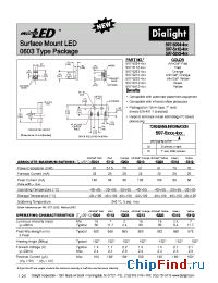Datasheet 597-5004-407 manufacturer Dialight