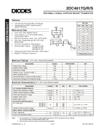 Datasheet 2DC4617R manufacturer Diodes