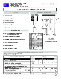 Datasheet 12SK7012SK100 manufacturer Diotec