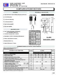 Datasheet 12SPR01-12SPR05 manufacturer Diotec