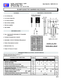 Datasheet 16SK40-16SK100 manufacturer Diotec