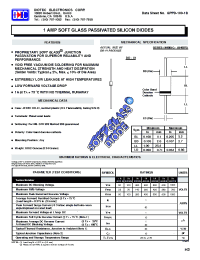 Datasheet 1N4001G-1N4007G manufacturer Diotec