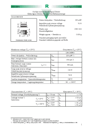 Datasheet 1N4148WS manufacturer Diotec