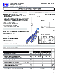 Datasheet BYT03-300 manufacturer Diotec