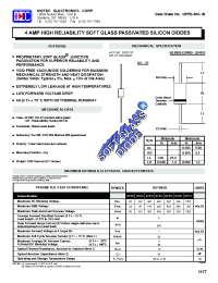 Datasheet MR508 manufacturer Diotec