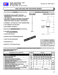 Datasheet RGP1120 manufacturer Diotec