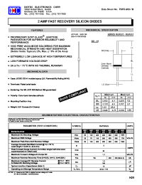 Datasheet RGP204 manufacturer Diotec