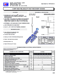 Datasheet RGP300-RGP310 manufacturer Diotec