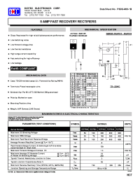 Datasheet RGP800 manufacturer Diotec
