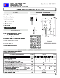 Datasheet SK1640C manufacturer Diotec